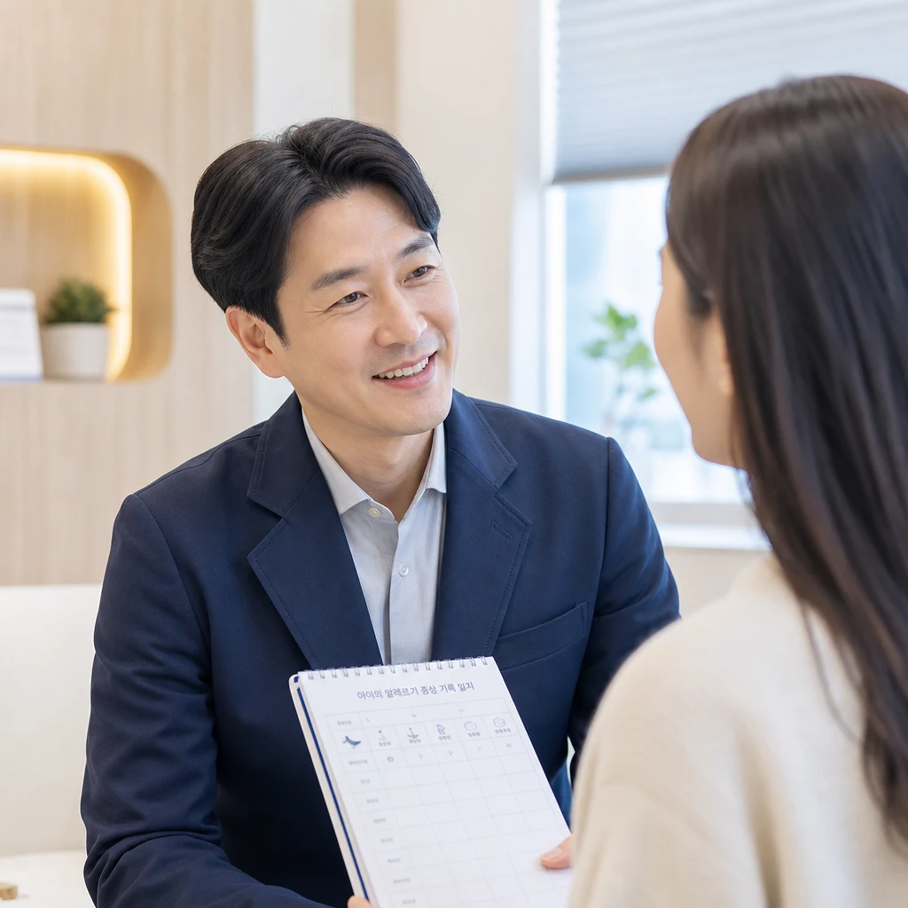 어린이와 성인의 알레르기 증상 차이
